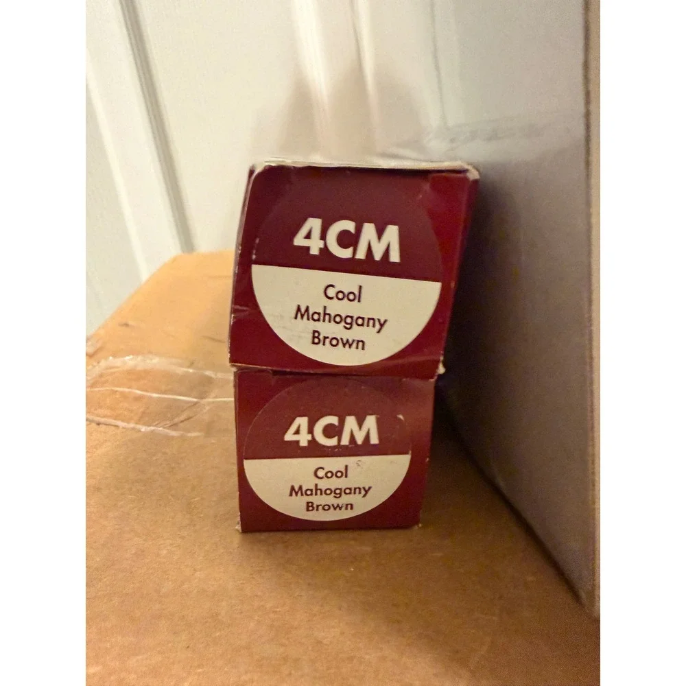 Paul Mitchell The Color 4CM Cool Mahogany Brown Permanent Hair Color 2 Tubes 3oz
